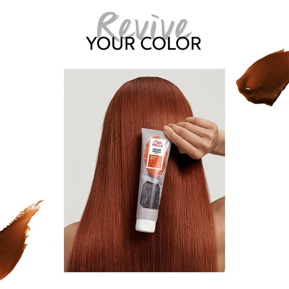 Wella Professionals Colour Fresh Mask Copper Glow 150ml - Image 8