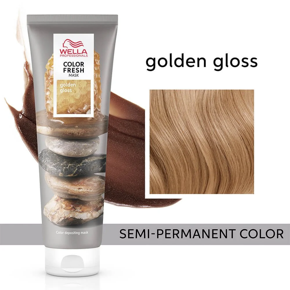 Wella Professionals Colour Fresh Mask Golden Gloss 150ml - Image 2