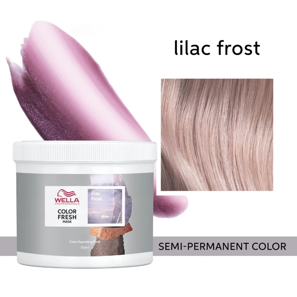Wella Professionals Colour Fresh Mask Lilac Frost 500ml - Image 3