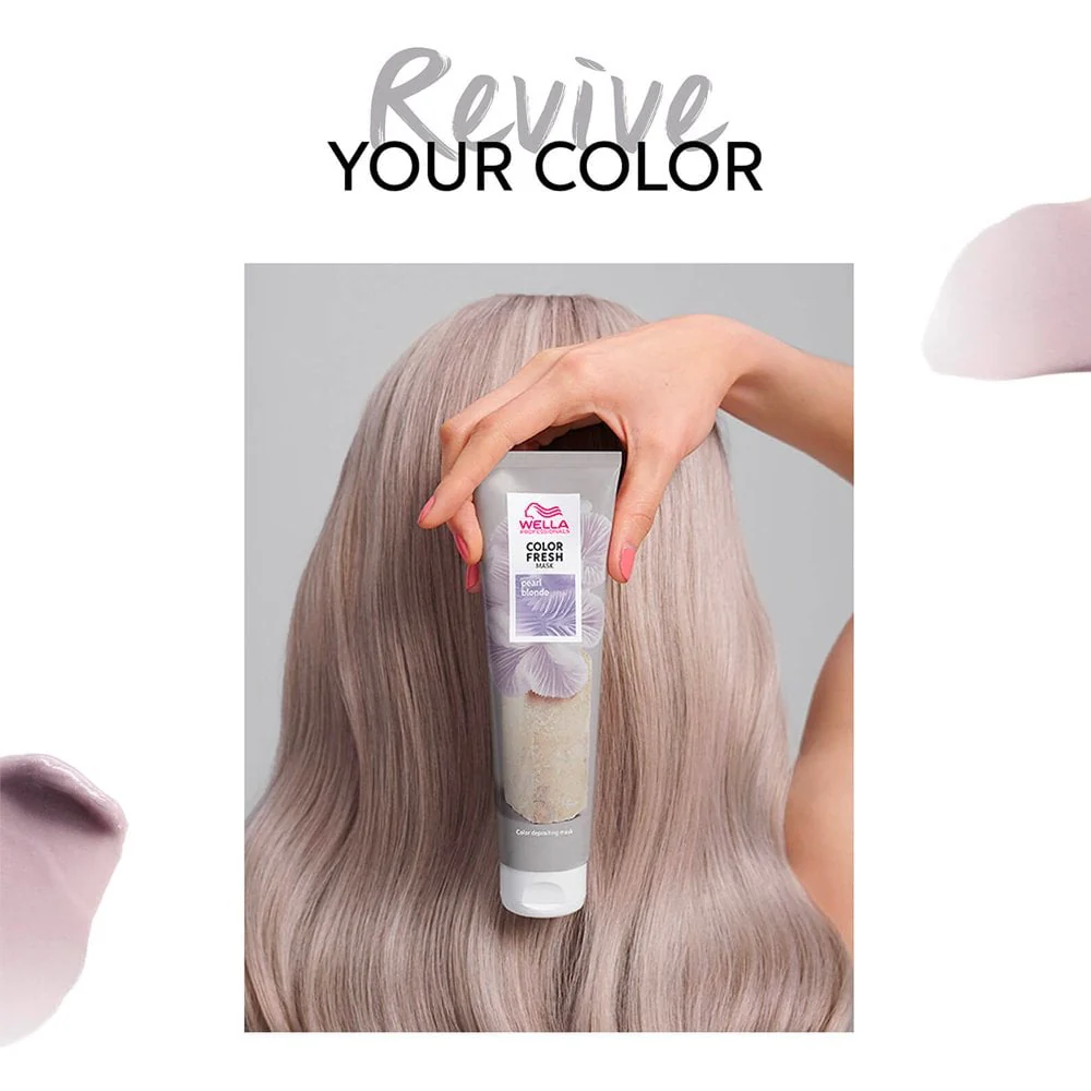 Wella Professionals Colour Fresh Mask Pearl Blonde 150ml - Image 6