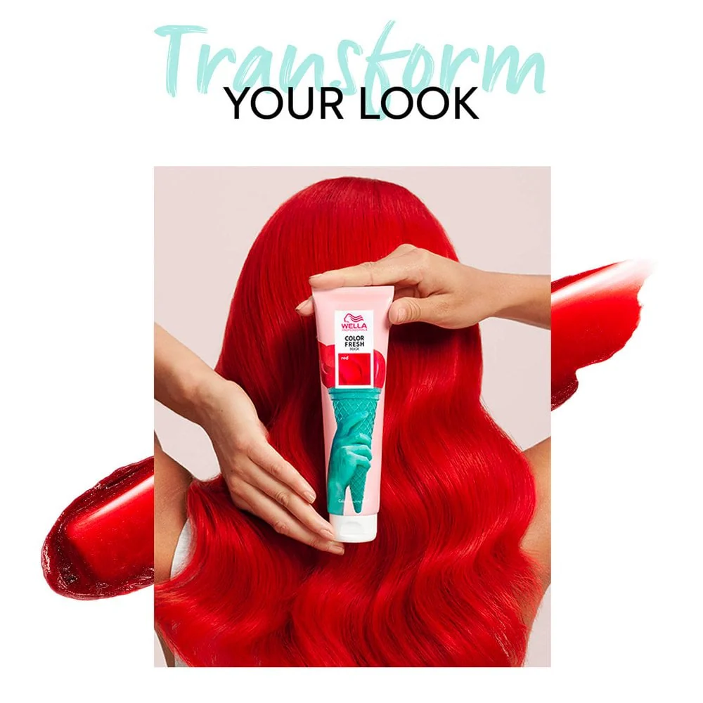 Wella Professionals Colour Fresh Mask Red 150ml - Image 3