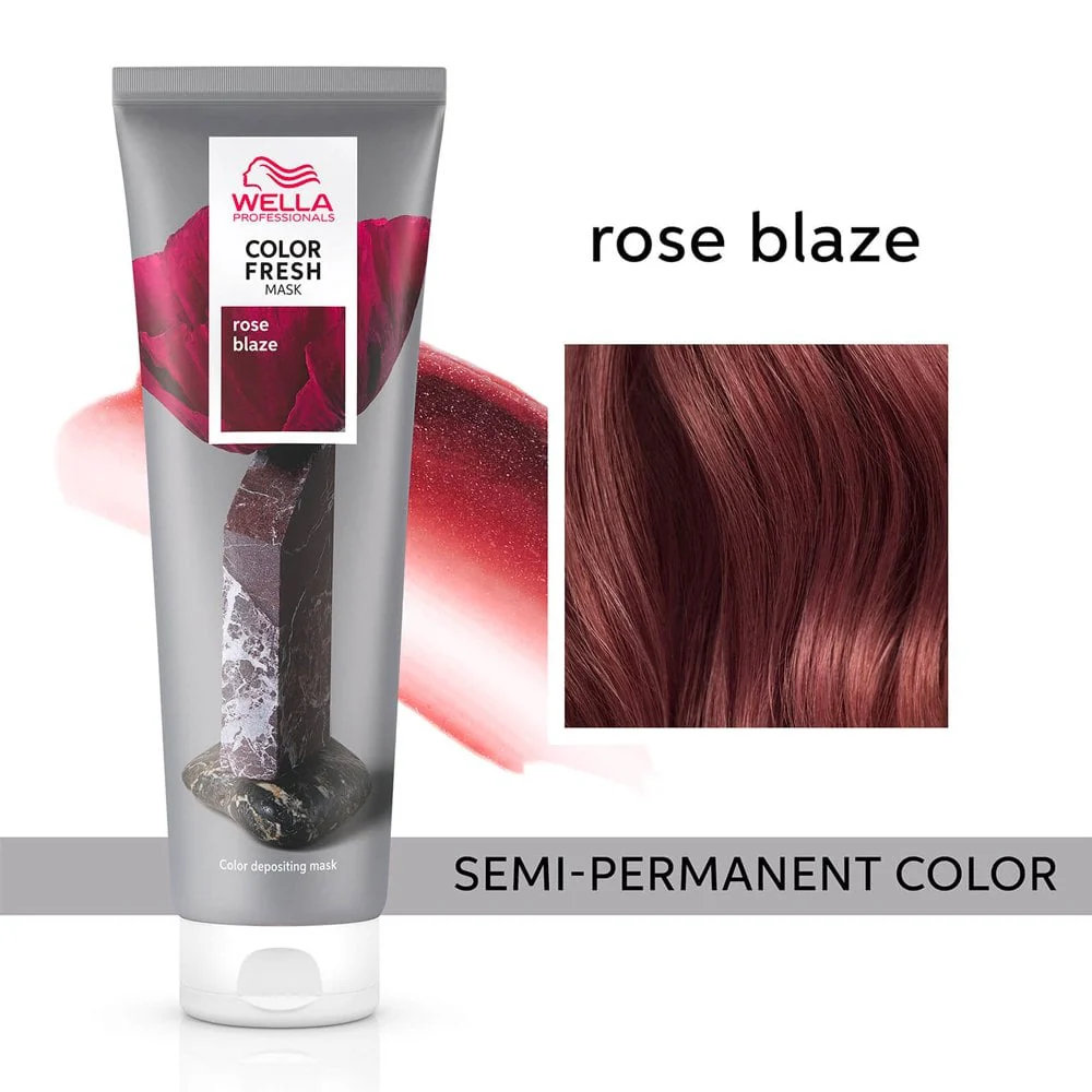 Wella Professionals Colour Fresh Mask Rose Blaze 150ml - Image 2