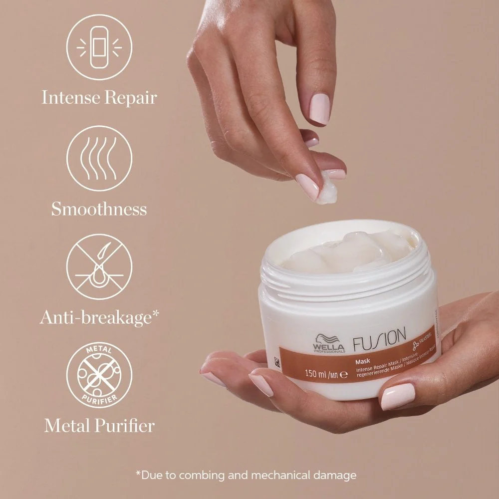 Wella Professionals Fusion Intense Repair Mask 500ml - Image 5