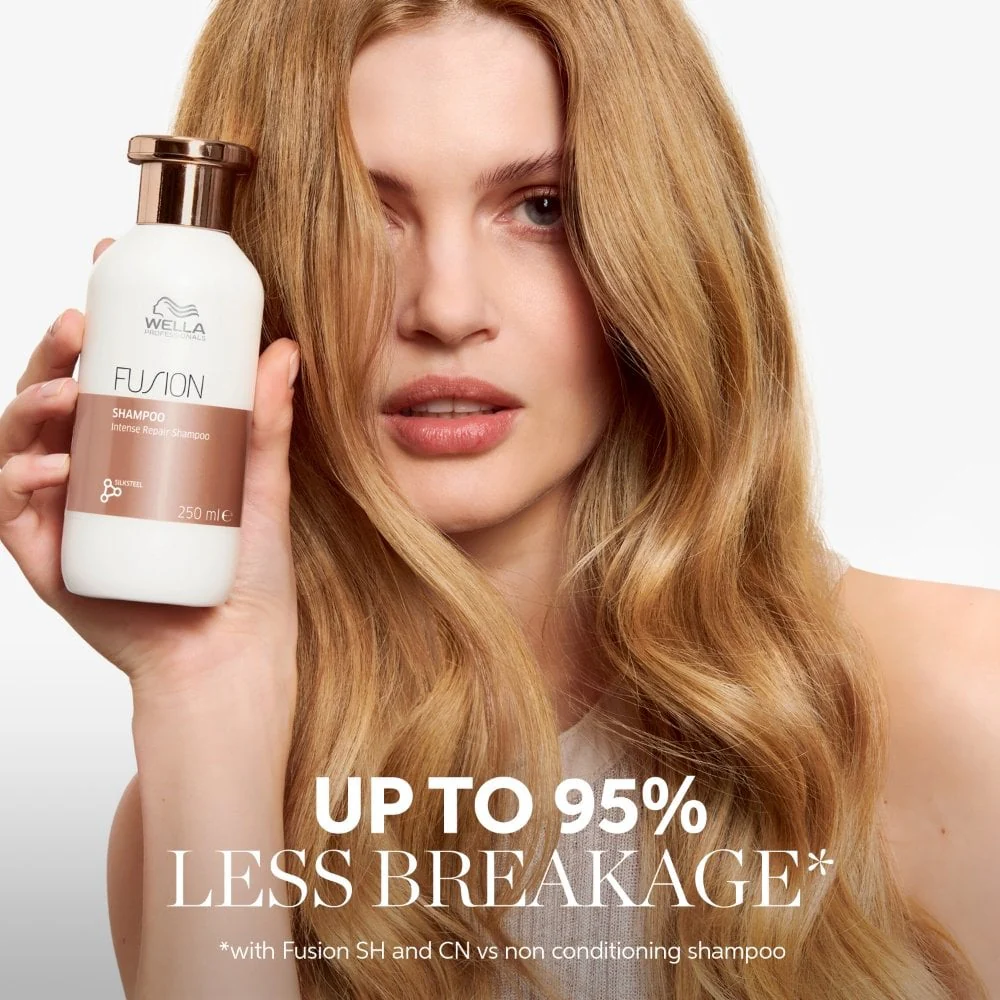 Wella Professionals Fusion Intense Repair Shampoo 250ml - Image 2
