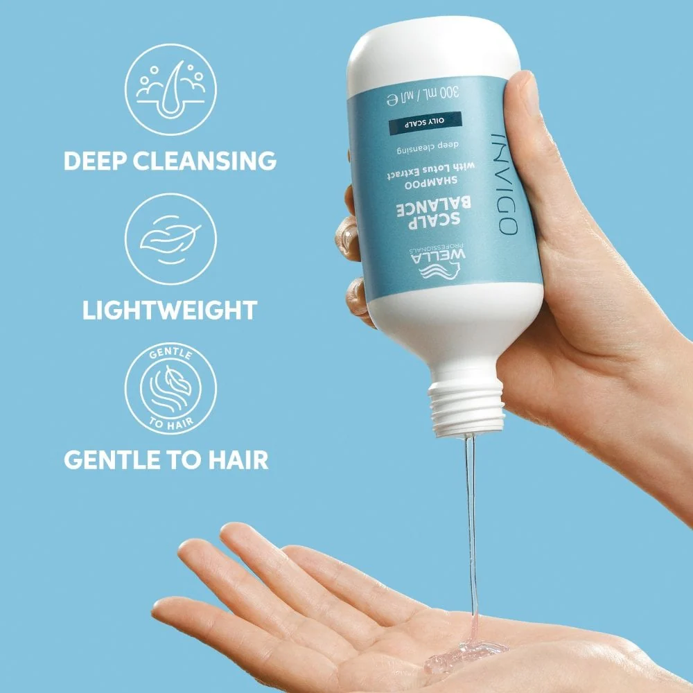 Wella Professionals Invigo Aqua Pure Purifying Deep Cleansing Shampoo 1000ml - Image 6