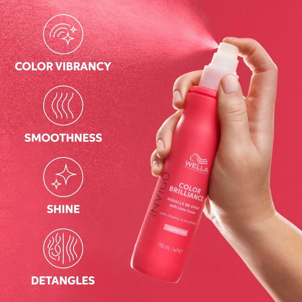 Wella Professionals Invigo Colour Brilliance Miracle BB Spray 150ml - Image 6