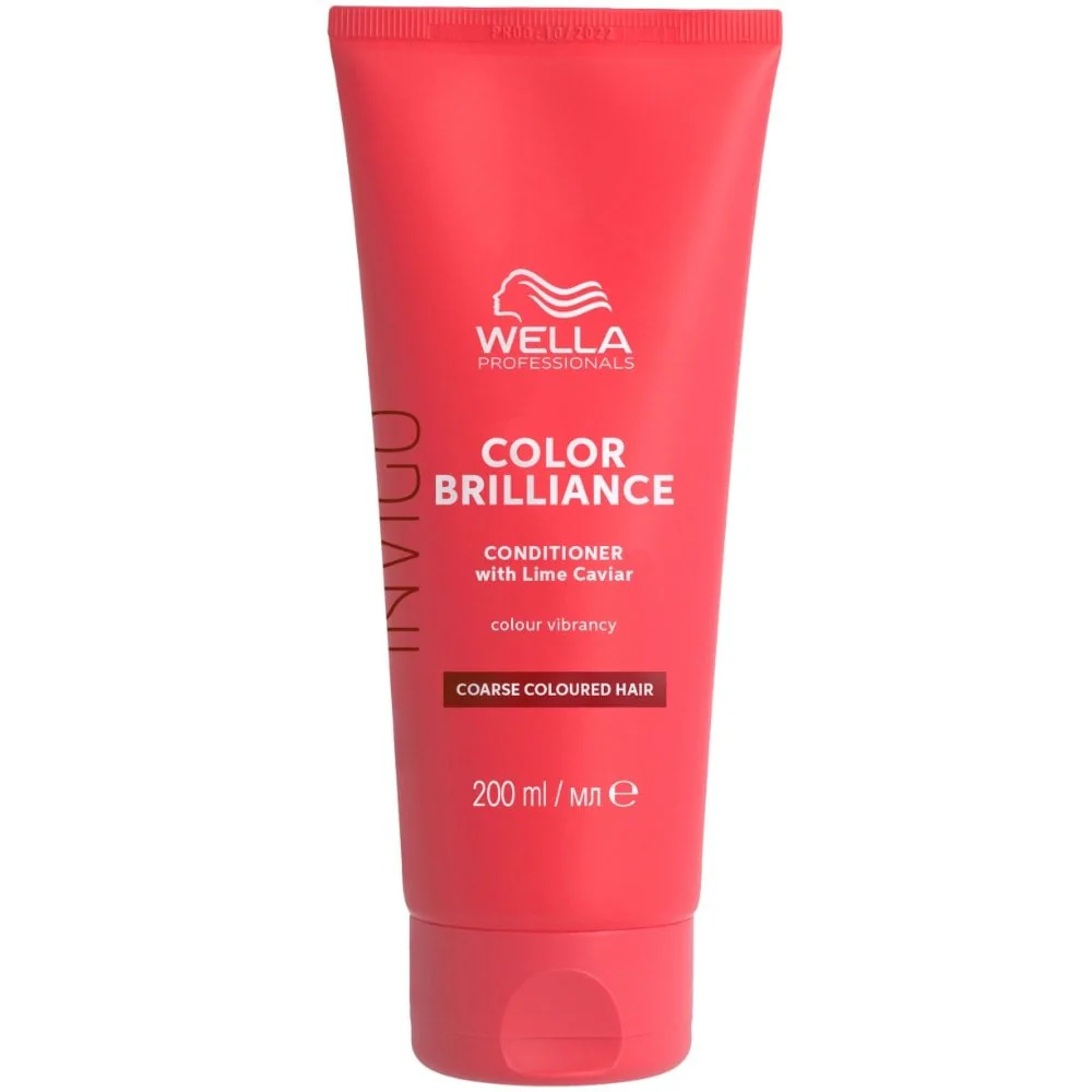Wella Professionals Invigo Colour Brilliance Vibrant Colour Coarse Hair Shampoo 300ml & Conditioner 200ml Twin - Image 3