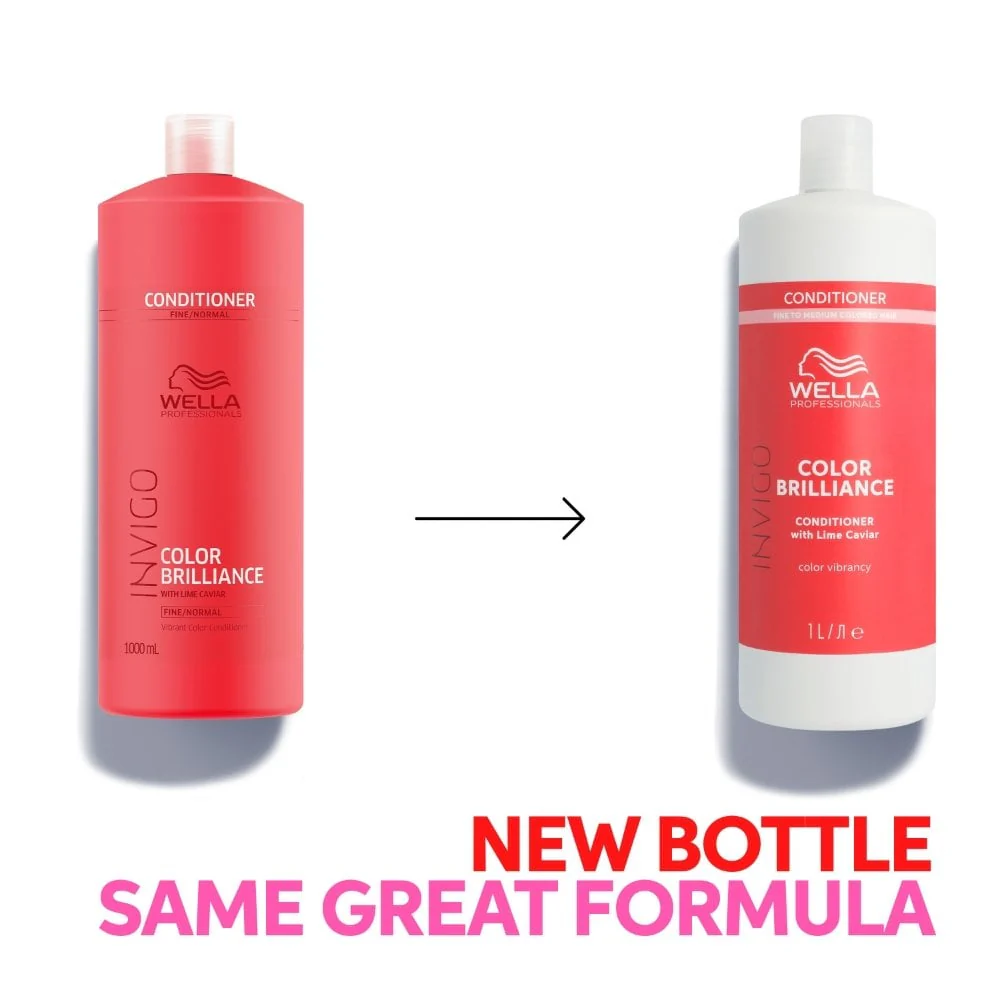 Wella Professionals Invigo Colour Brilliance Vibrant Colour Conditioner Fine/Normal Hair 1000ml - Image 3