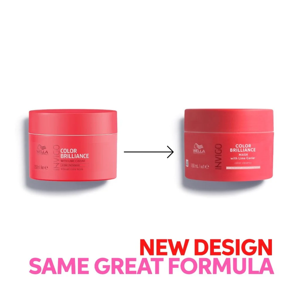 Wella Professionals Invigo Colour Brilliance Vibrant Colour Mask Fine/Medium Hair 150ml - Image 3