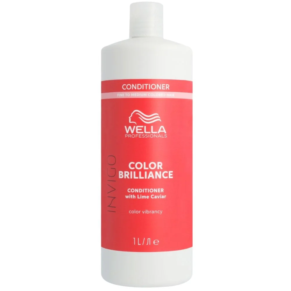 Wella Professionals Invigo Colour Brilliance Vibrant Colour Shampoo & Conditioner Fine/Normal Hair Twin 2 x 1000ml - Image 3