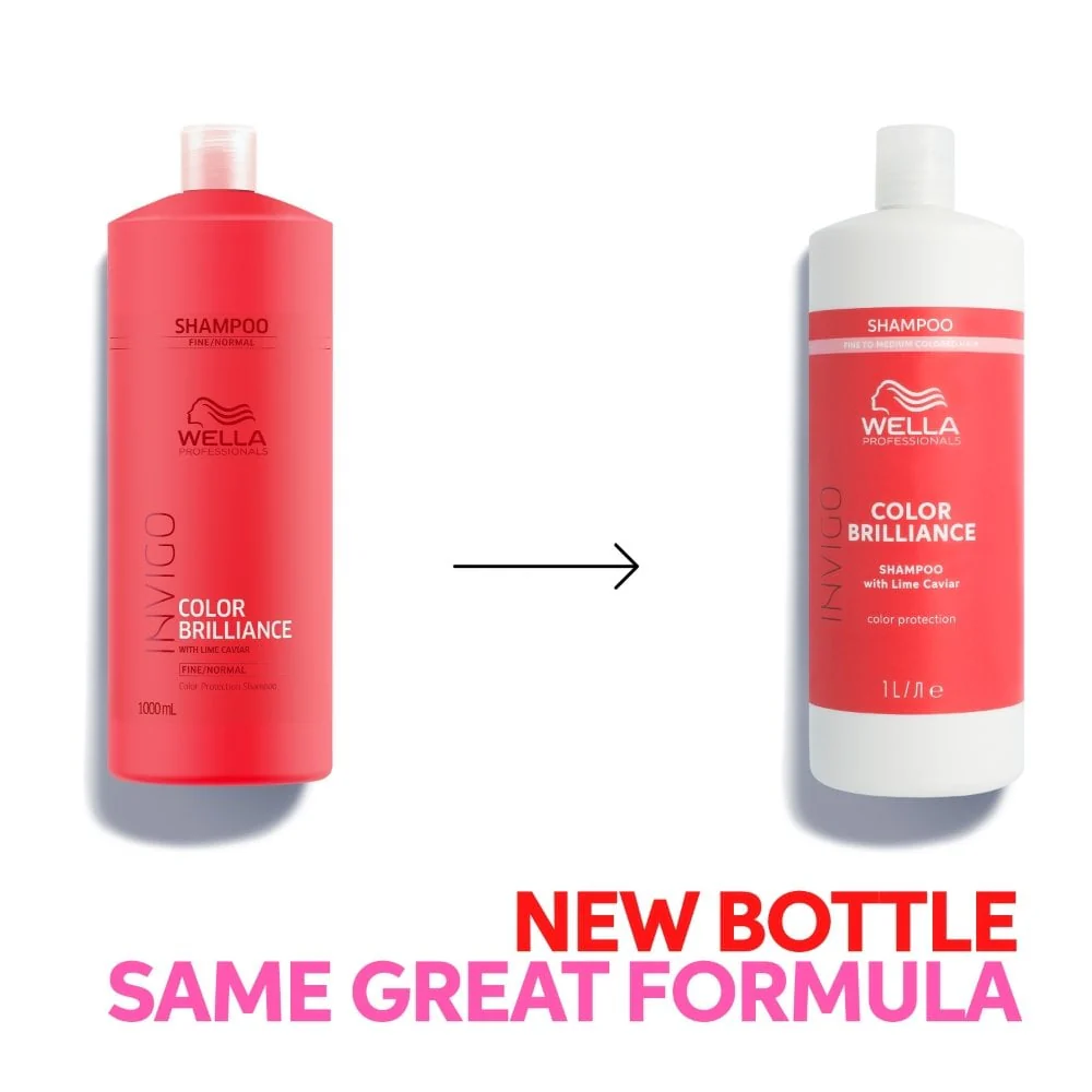 Wella Professionals Invigo Colour Brilliance Vibrant Colour Shampoo Fine/Normal Hair 1000ml - Image 5