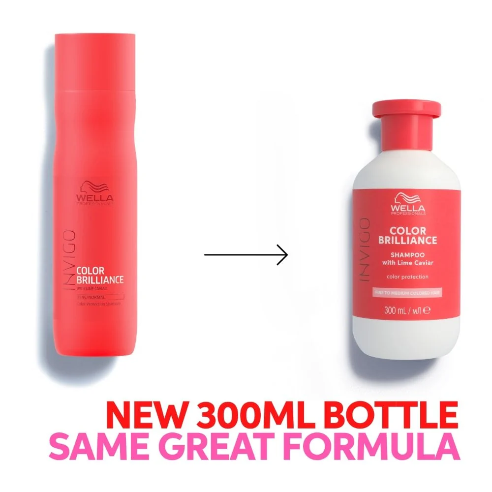 Wella Professionals Invigo Colour Brilliance Vibrant Colour Shampoo Fine/Normal Hair 300ml - Image 3