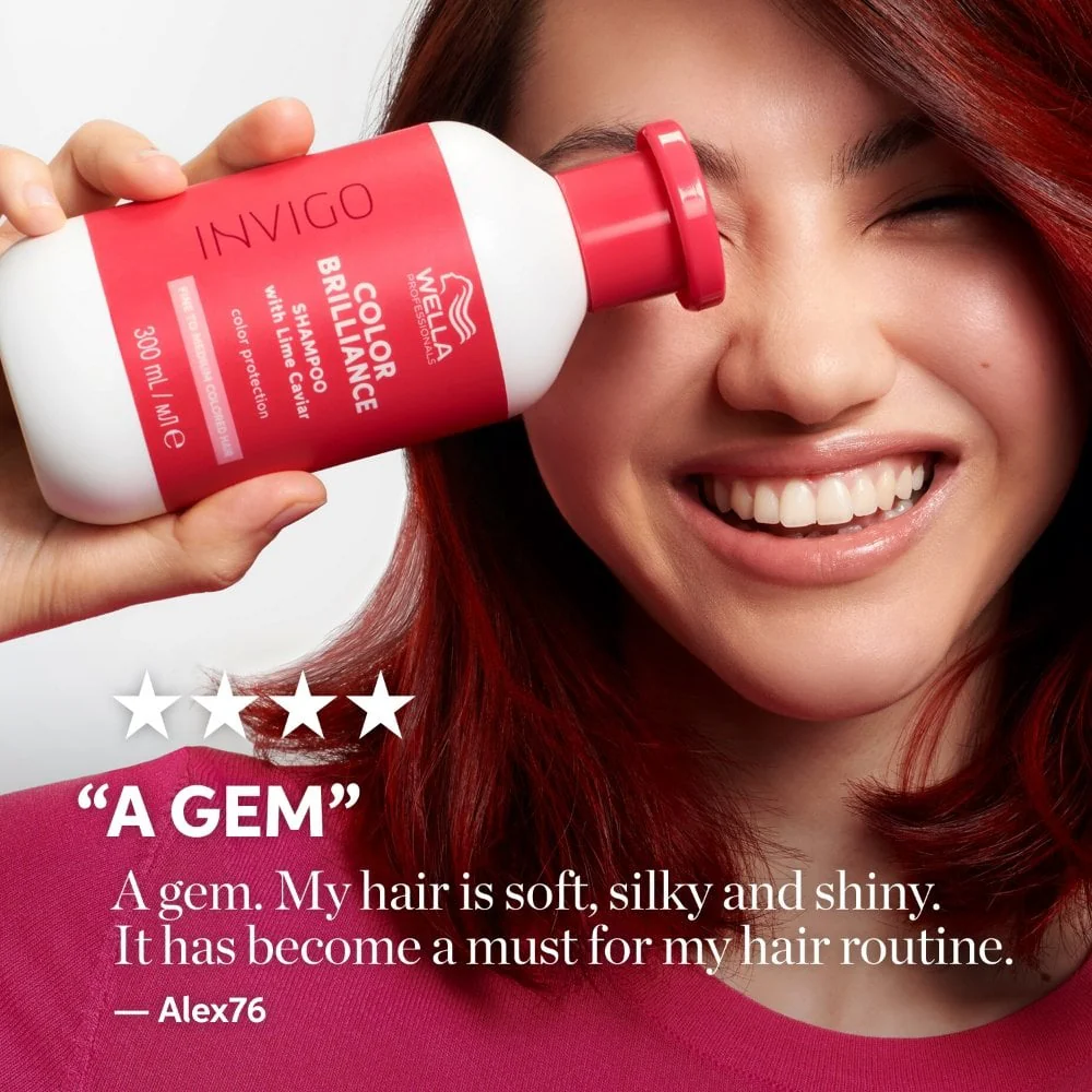 Wella Professionals Invigo Colour Brilliance Vibrant Colour Shampoo Fine/Normal Hair 300ml - Image 7
