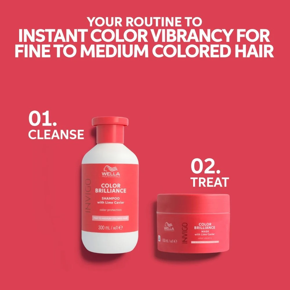 Wella Professionals Invigo Colour Brilliance Vibrant Colour Shampoo Fine/Normal Hair 300ml - Image 8