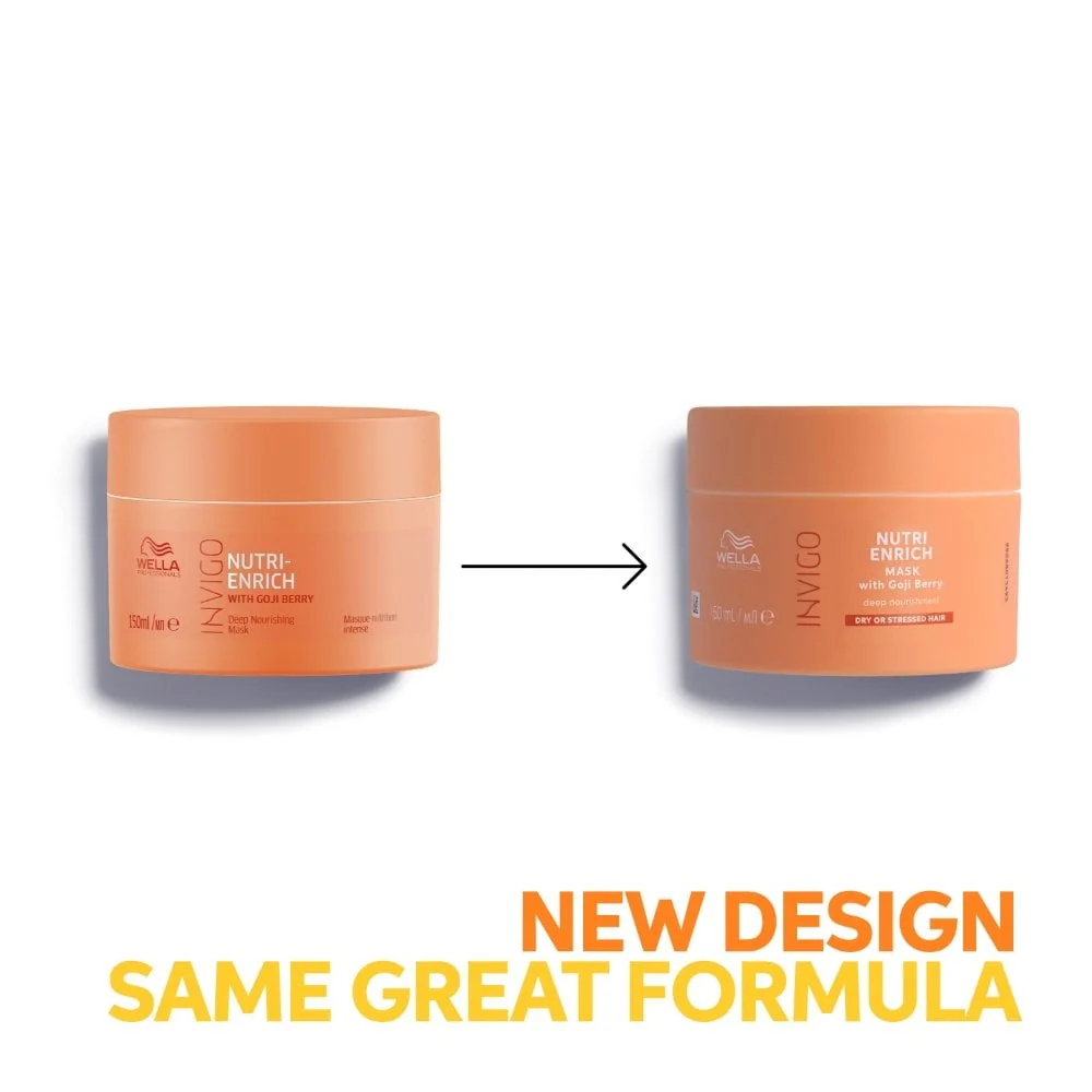 Wella Professionals Invigo Nutri-Enrich Deep Nourishing Mask 150ml - Image 3