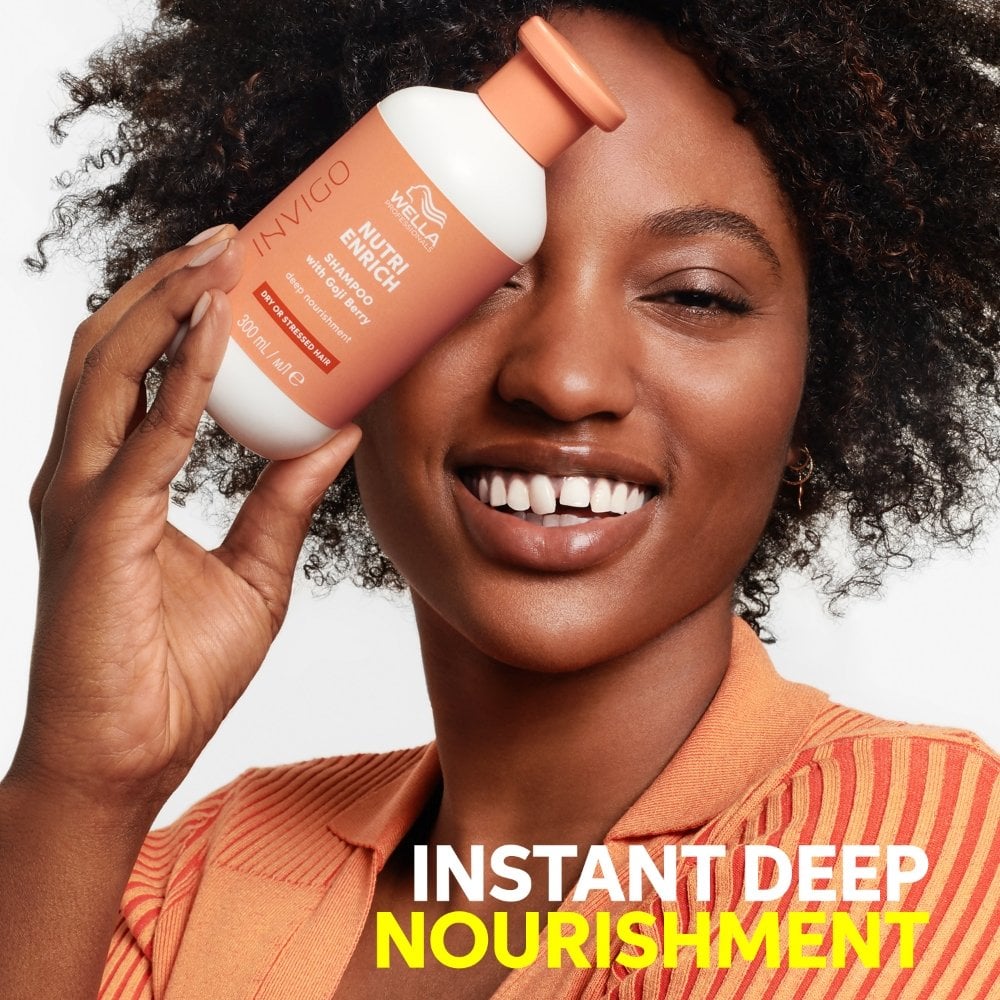 Wella Professionals Invigo Nutri-Enrich Deep Nourishing Shampoo 300ml - Image 4