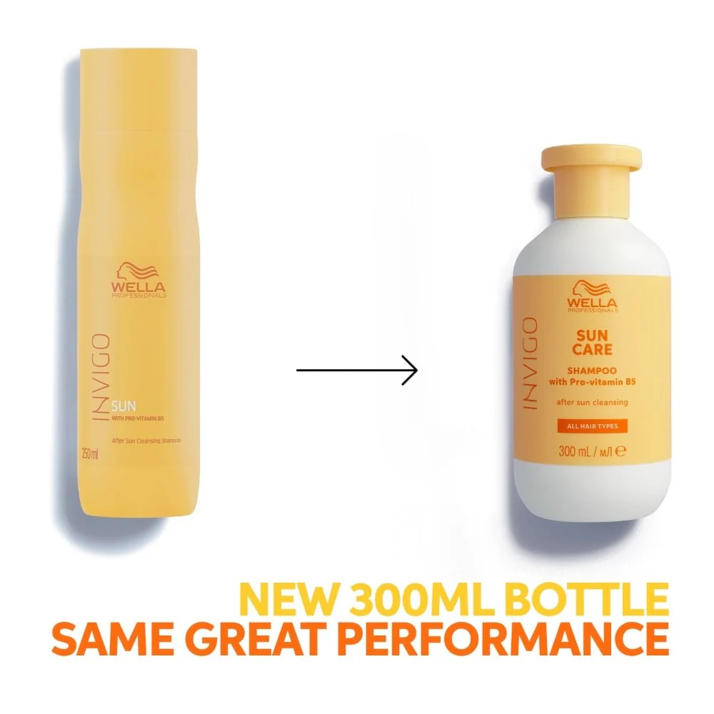 Wella Professionals Invigo Sun After Sun Cleansing Shampoo 300ml - Image 3