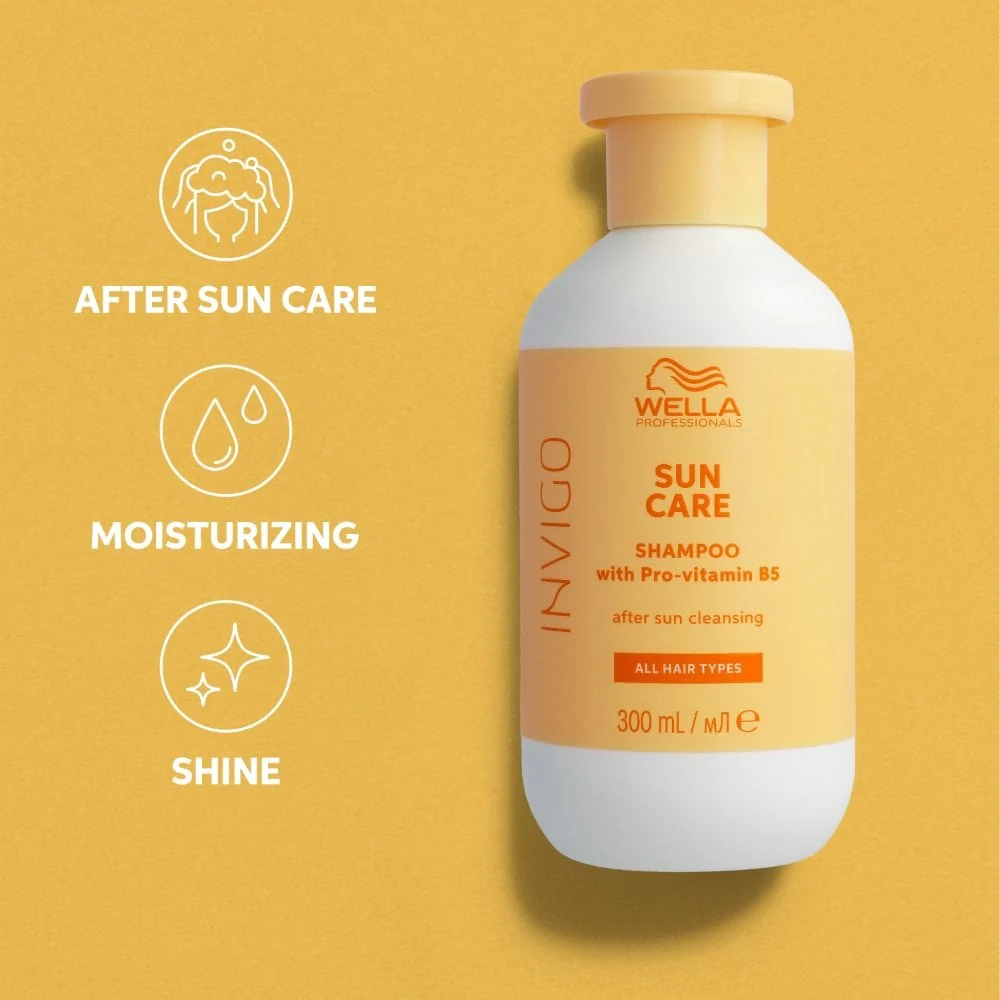 Wella Professionals Invigo Sun After Sun Cleansing Shampoo 300ml - Image 6