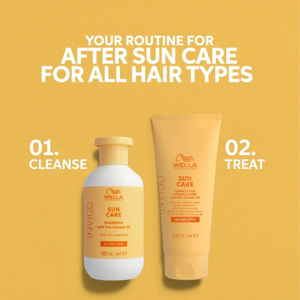 Wella Professionals Invigo Sun After Sun Cleansing Shampoo 300ml - Image 7