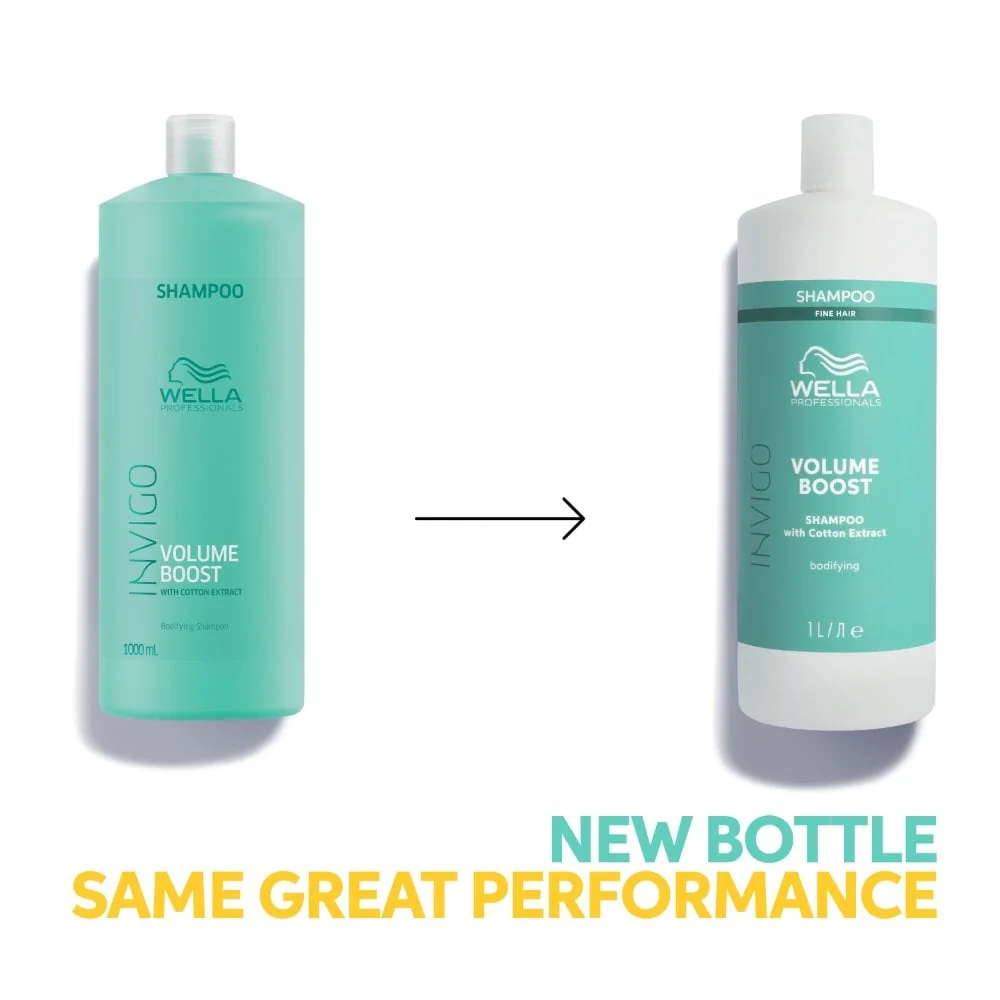 Wella Professionals Invigo Volume Boost Bodifying Shampoo 1000ml - Image 2