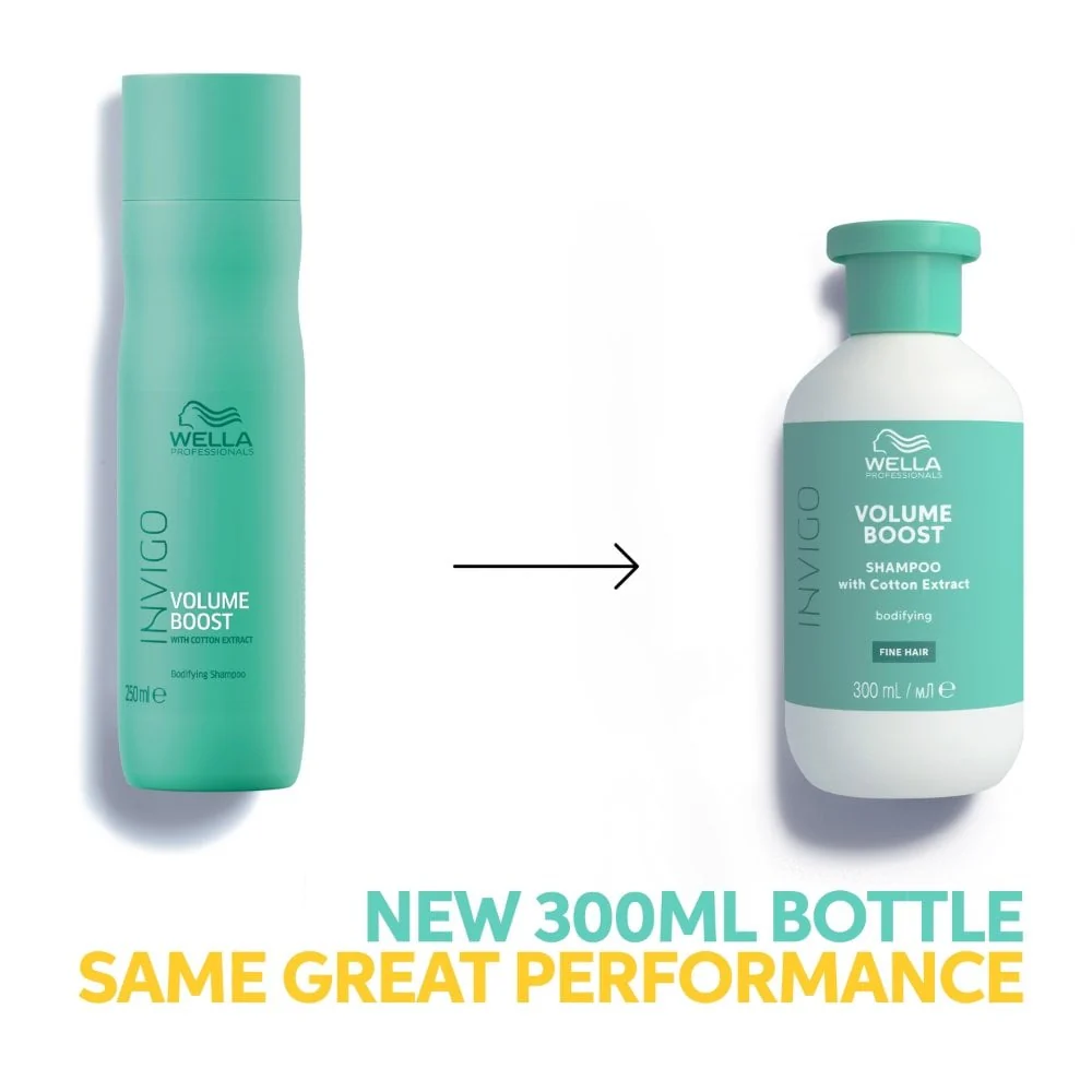 Wella Professionals Invigo Volume Boost Bodifying Shampoo 300ml - Image 3