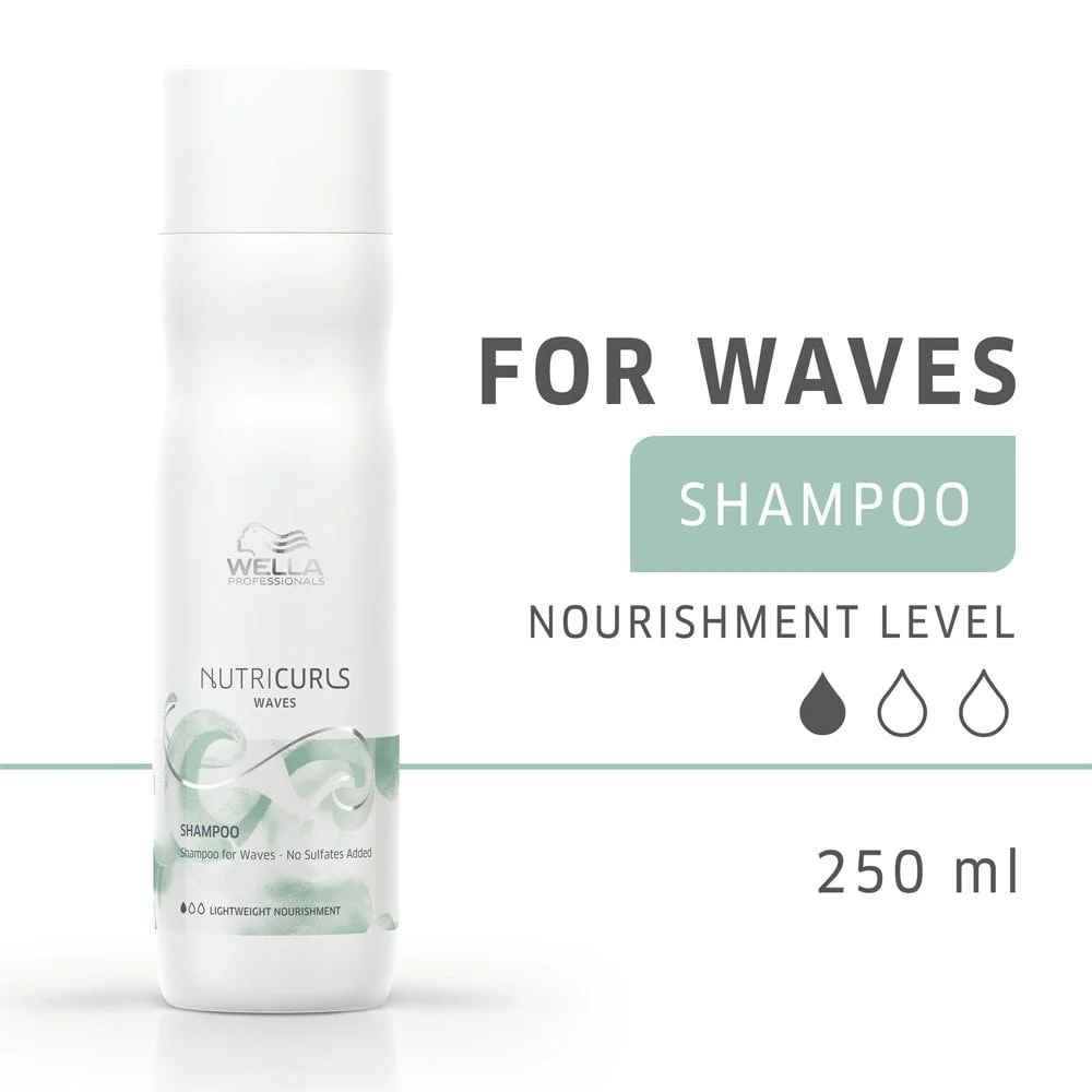 Wella Professionals NutriCurls Sulphate-free Shampoo 250ml - Image 2