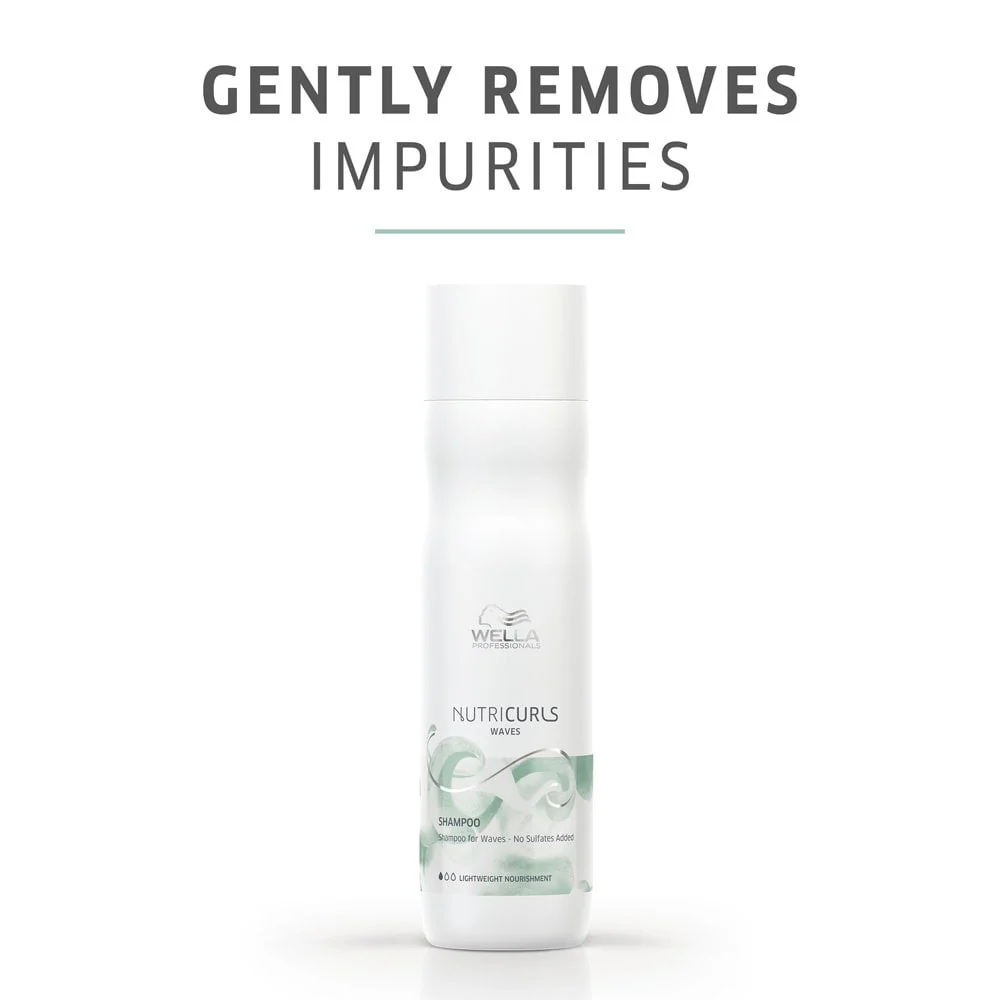 Wella Professionals NutriCurls Sulphate-free Shampoo 250ml - Image 3