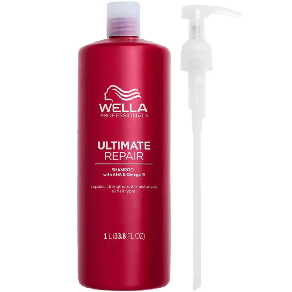 Wella Professionals Ultimate Repair Shampoo 1000ml & Conditioner 500ml Twin - Image 3