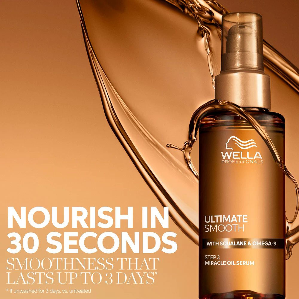 Wella Professionals Ultimate Smooth Miracle Oil Serum 30ml - Image 3