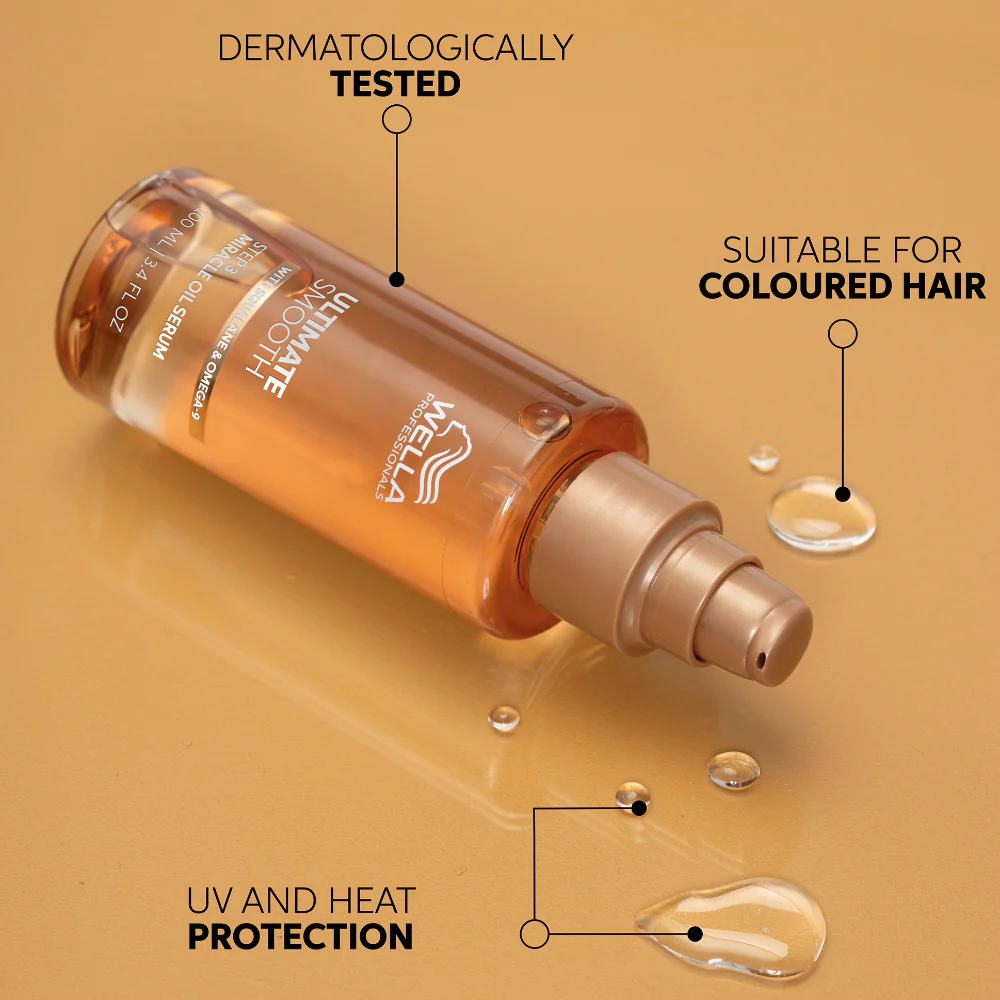 Wella Professionals Ultimate Smooth Miracle Oil Serum 30ml - Image 9