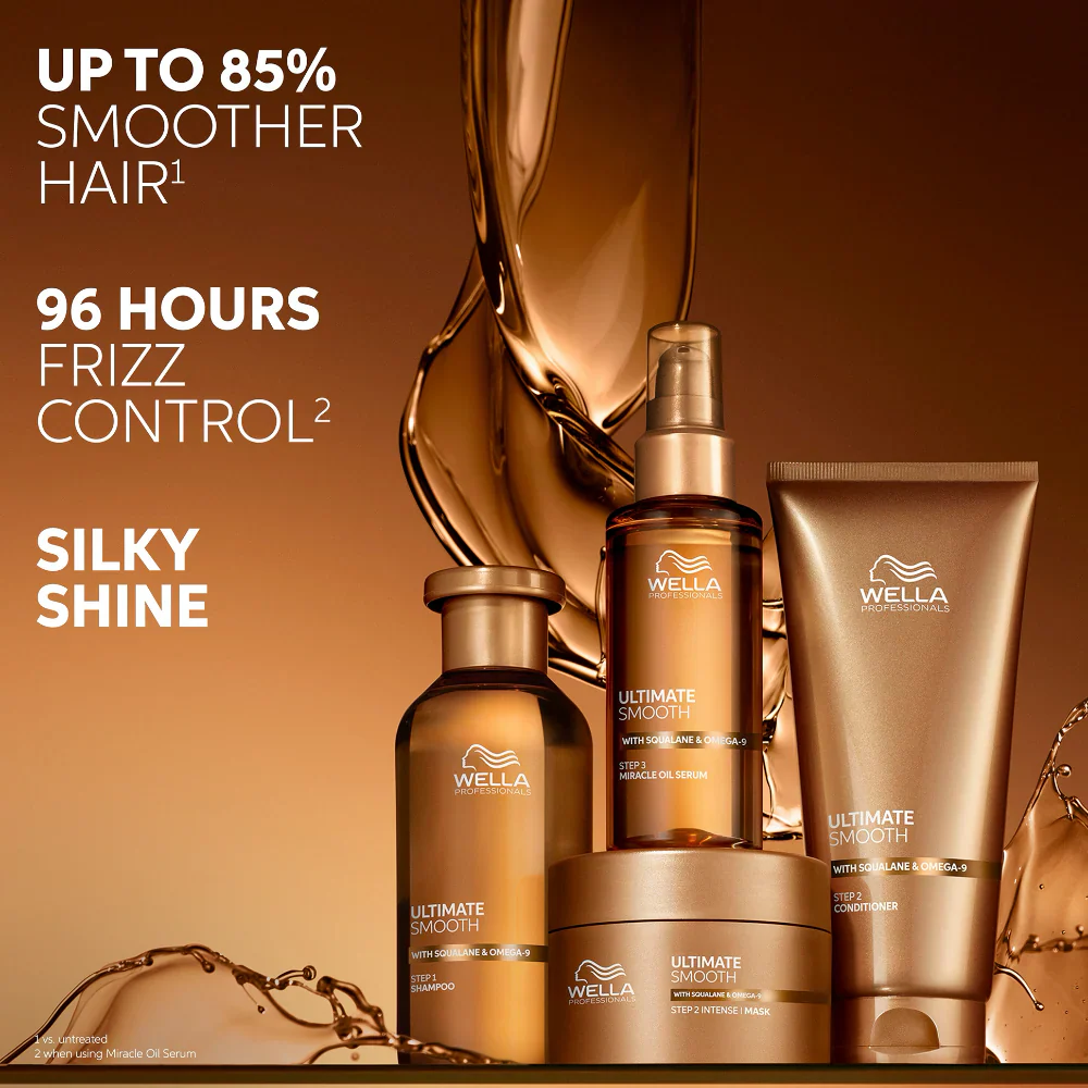 Wella Professionals Ultimate Smooth Shampoo 1000ml - Image 7