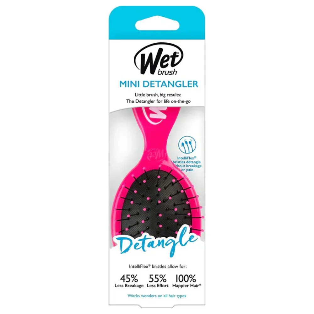 Wet Brush Mini Detangler Brush Pink - Image 3