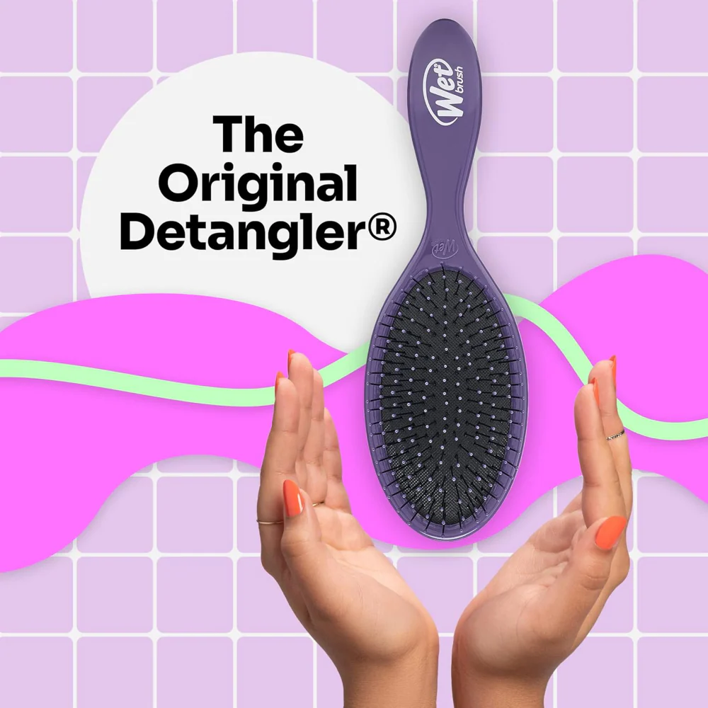 Wet Brush Original Detangler Brush Black - Image 2