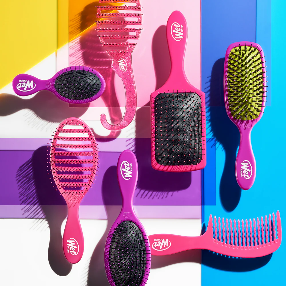 Wet Brush Original Detangler Brush Pink - Image 5