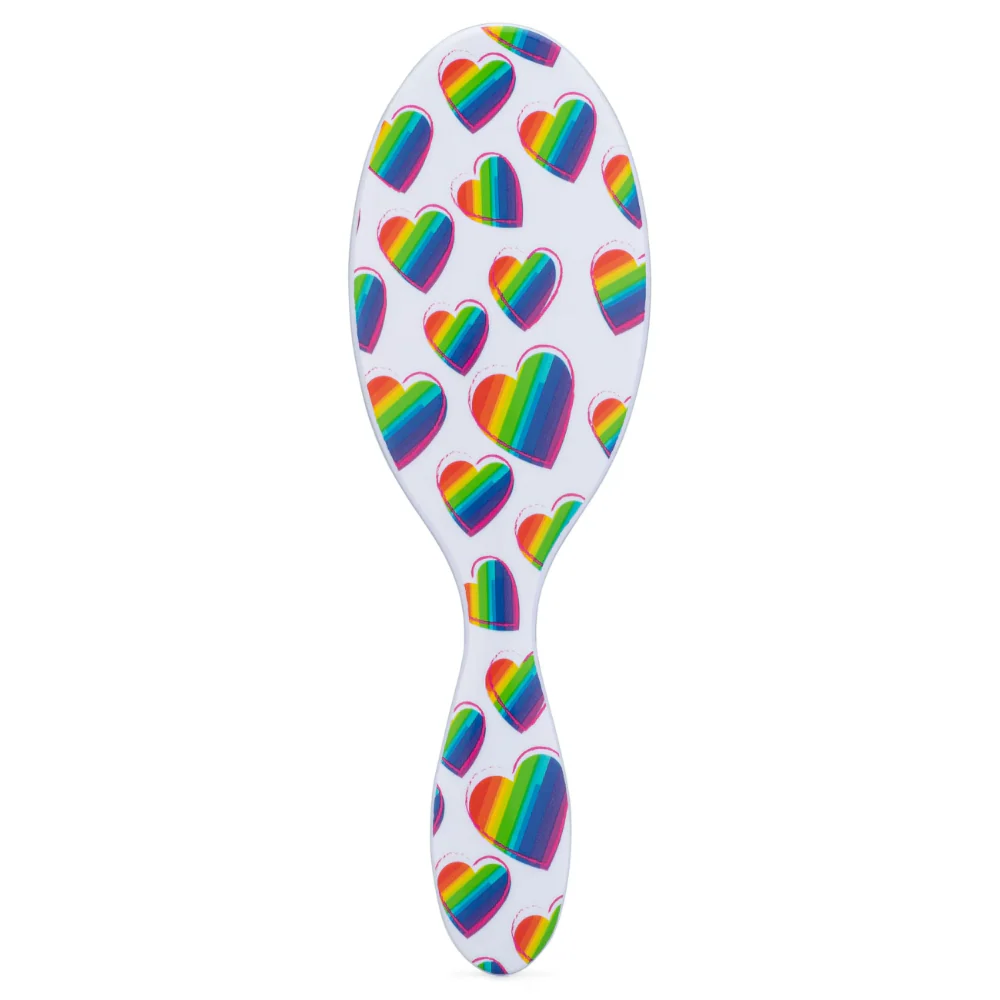 Wet Brush Original Detangler Brush Rainbow Hearts - Image 2