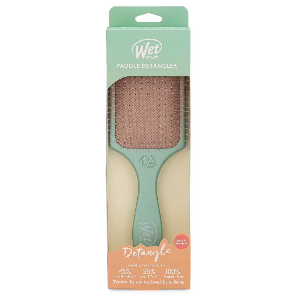 Wet Brush Paddle Detangler Brush Seafoam - Image 4