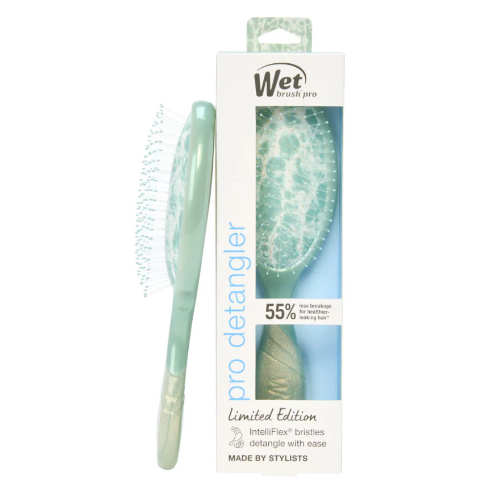 Wet Brush Pro Detangler Brush Pearlescent Aura Sage - Image 5