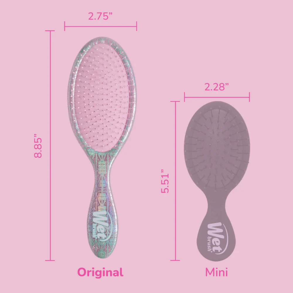 Wet Brush X Wicked Original Pro Detangler Brush True Friendship with Satin Scrunchie - Image 12