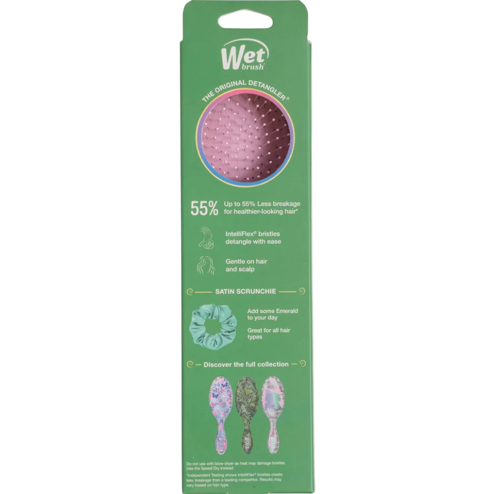 Wet Brush X Wicked Original Pro Detangler Brush True Friendship with Satin Scrunchie - Image 3
