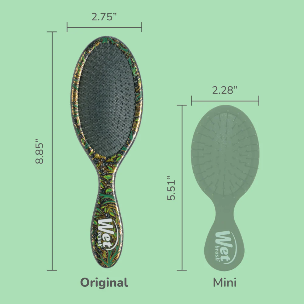 Wet Brush X Wicked Original Pro Detangler Brush Wickedly Brave with Bow Clip - Image 12