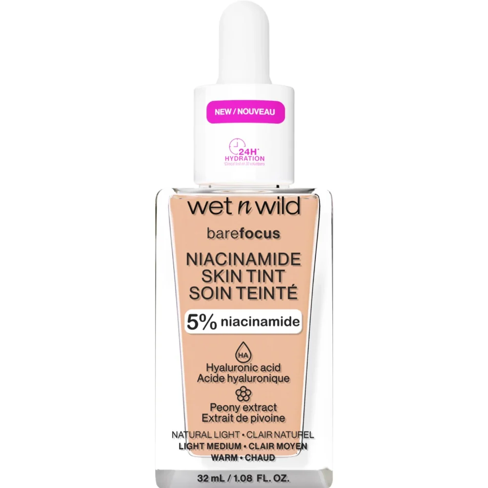 Wet N Wild BareFocus Niacinamide Skin Tint 32ml - Image 2