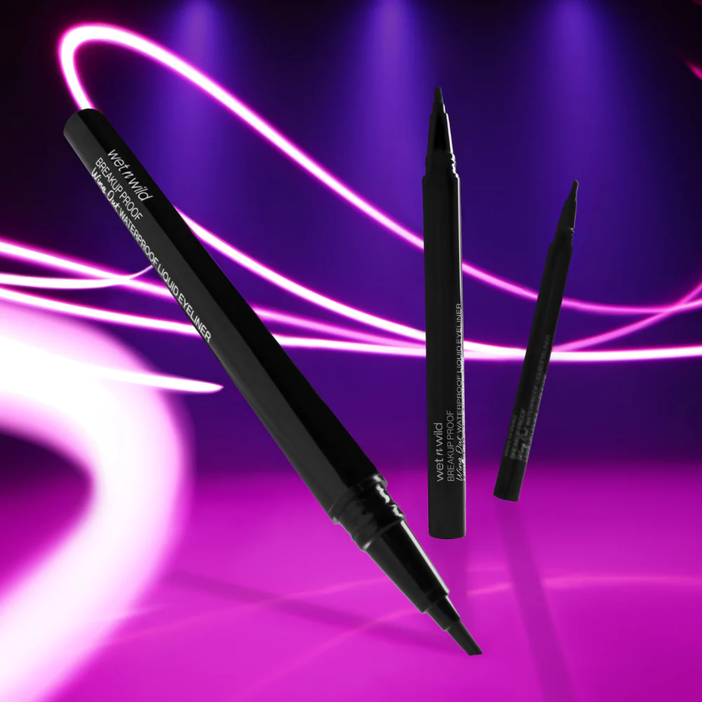 Wet N Wild Breakup Proof Wing Out Waterproof Liquid Eyeliner Ultra Black 0.9ml - Image 6