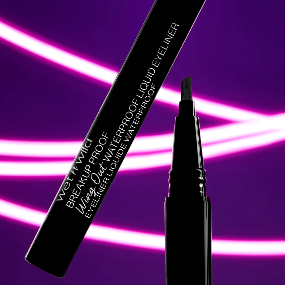 Wet N Wild Breakup Proof Wing Out Waterproof Liquid Eyeliner Ultra Black 0.9ml - Image 7