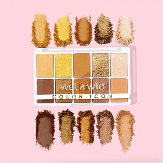 Wet N Wild Colour Icon Call Me Sunshine 10 Colour Eyeshadow Palette - Image 4