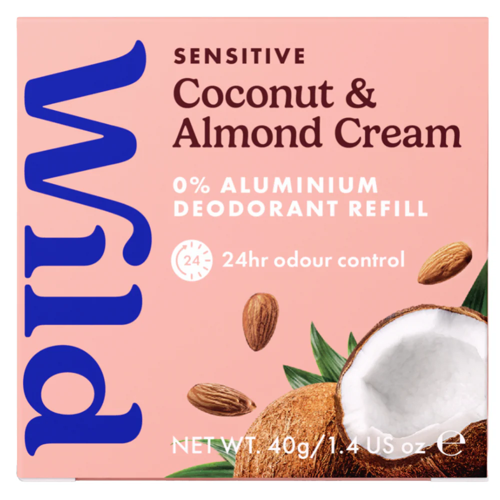Wild Coconut & Almond Cream Sensitive Deodorant Refill 40g - Image 2