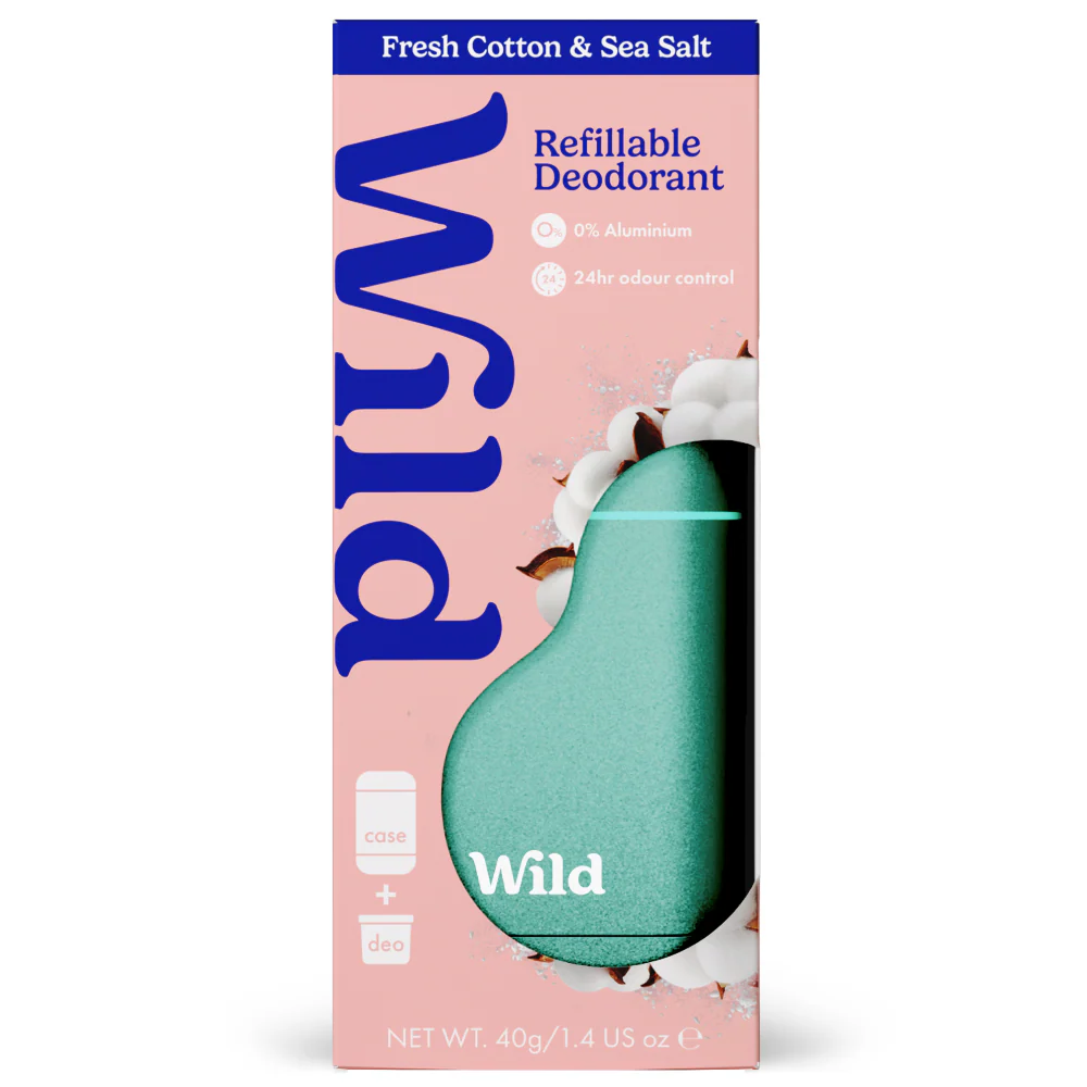 Wild Cotton & Sea Salt Deodorant Starter Pack - Image 2