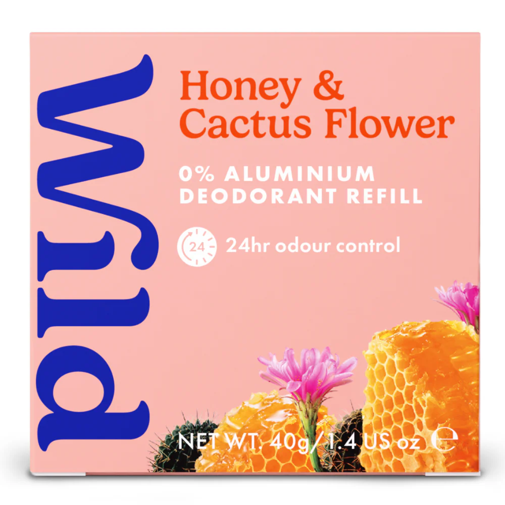 Wild Honey & Cactus Flower Deodorant Refill 40g - Image 2