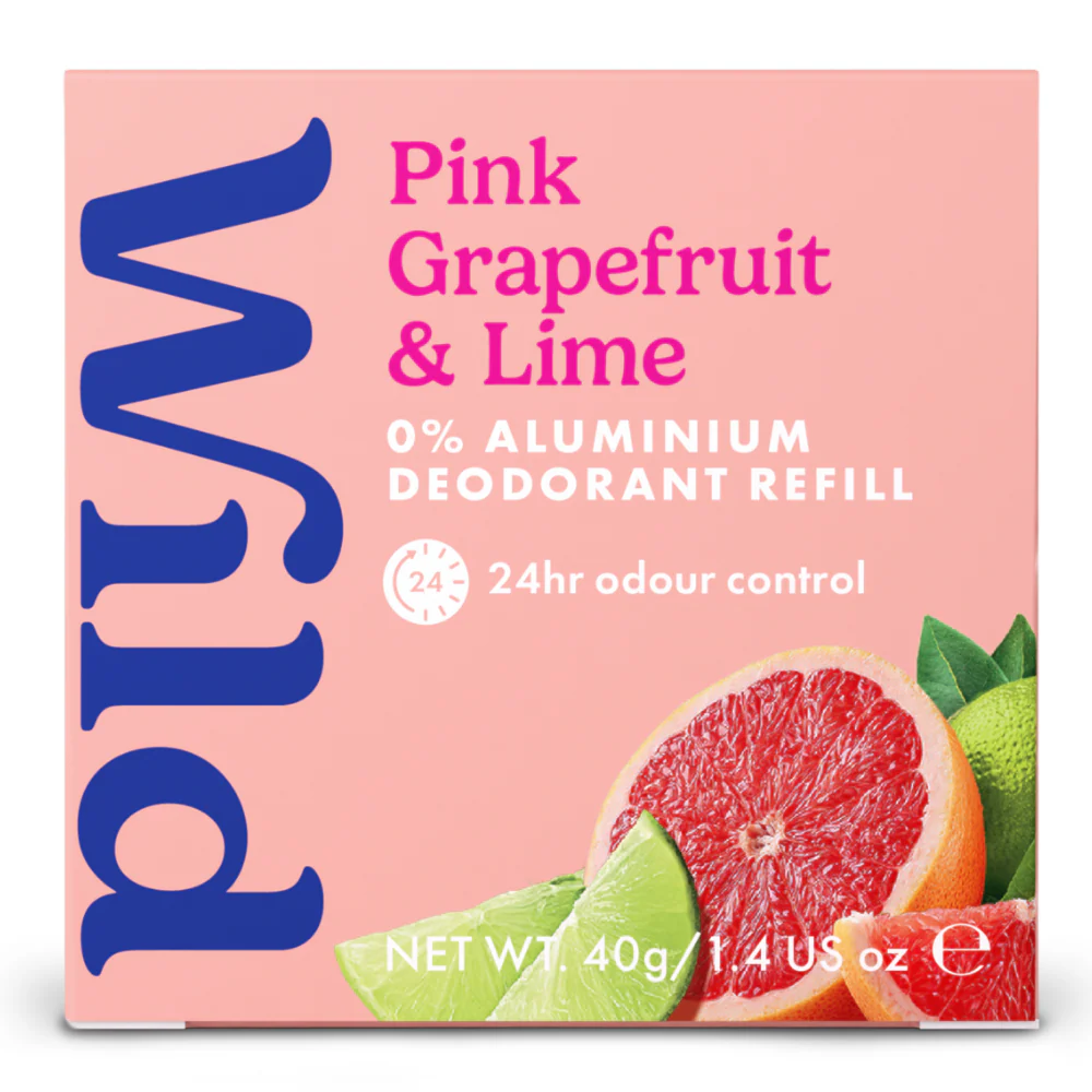Wild Pink Grapefruit & Lime Deodorant Refill 40g - Image 2