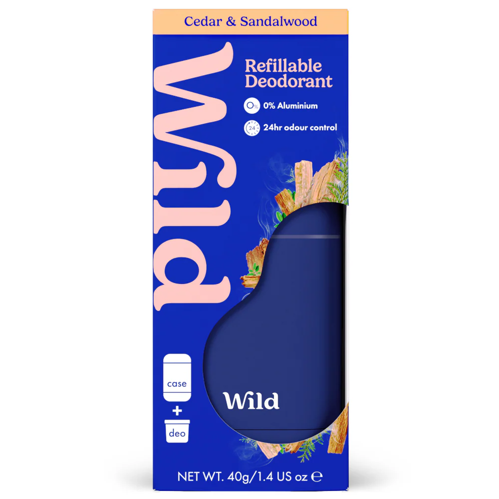 Wild Sandalwood & Cedar Deodorant Starter Pack - Image 2