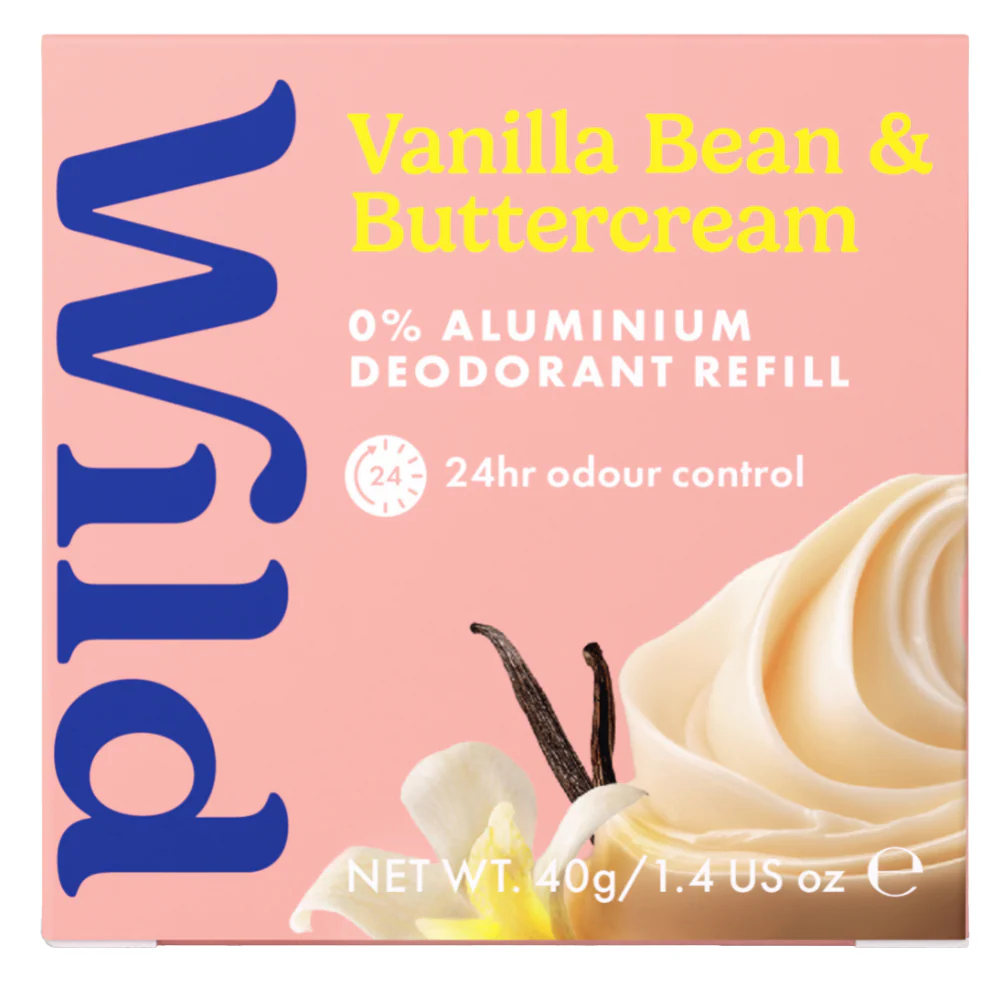 Wild Vanilla Bean & Buttercream Deodorant Refill 40g - Image 2